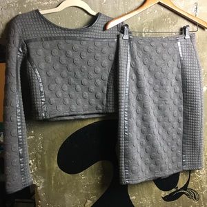 2 piece GRACIA top and skirt